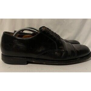 Cole Haan Men's Cap Toe Derby Oxfords Sz 11 M Black Leather Casual Dress Shoes